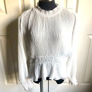 Zara Pleated Blouse